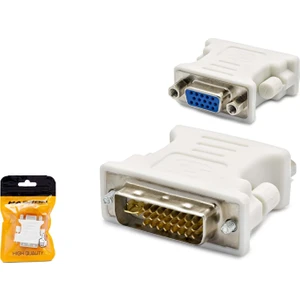 HDX1261(4002) Adaptör Çevirici DVI To VGA M/f 24+5