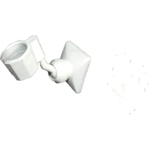 Duş Mafsalı Hareketli  Plastik Beyaz