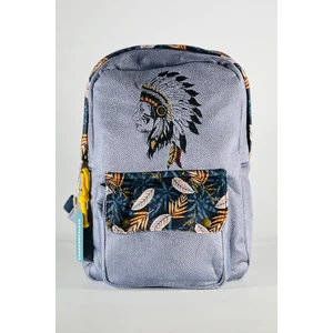 Nemo Group Kızılderili Sırt Çantası Orta Boy Günlük Kullanım Otantik 14'' İnç Seyahat Sırt Çantası