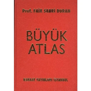 Kanaat Yayınları Kanaat - Golden Büyük Atlas Ciltli
