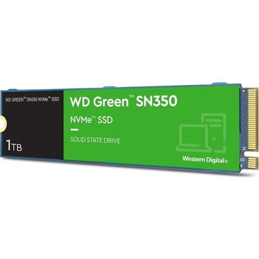 (7番)WESTERN DIGITAL GEN 4x4 1TB NVME SSD WD Western Digital 1 TB WD Green SN350 Nvme Dahili SSD Fiyatı