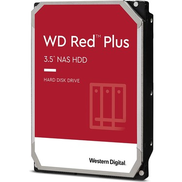 WD Western Digital 8 TB WD Red Plus Nas Dahili Sabit Sürücü Fiyatı