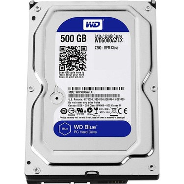 ブルーレイ♠CORE-I5♠メモリ4G❥大容量500G❥HDMI❥ダークブルー WD Blue 500 GB Masaüstü Sabit Disk Sürücüsü Fiyatı