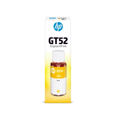 HP Orijinal GT52 Mürekkep Şişesi Sarı