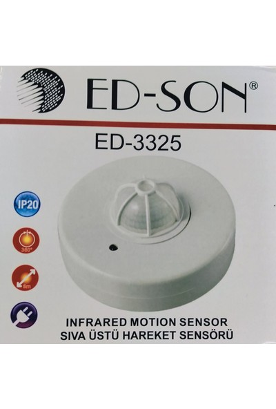 Ed-Son Sıva Üstü Hareket Sensörü
