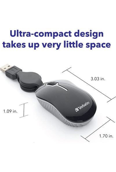Verbatim USB Kablolu Mouse