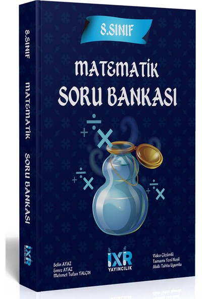 İxir Yayınları 8. Sınıf LGS Matematik Soru Bankası