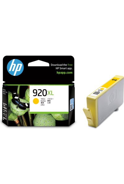 HP 920XL Sarı Mürekkep Kartuş CD974AE / CD974A