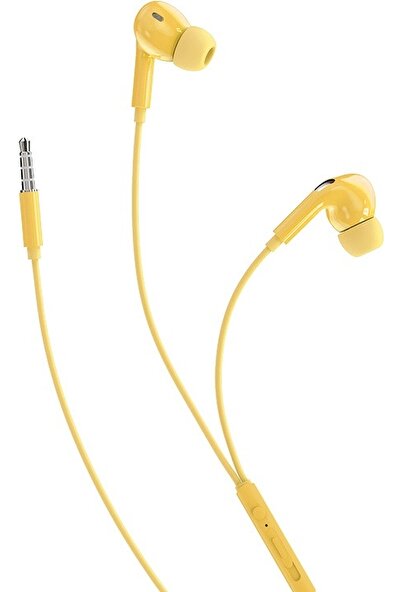 Rock Space ES07 Stereo Kablolu Kulak Içi Kulaklık Sarı