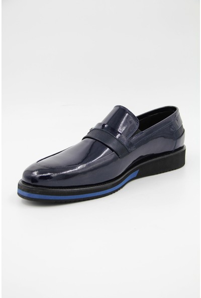 Carfier 0035 Erkek Klasik Ayakkabı - Lacivert