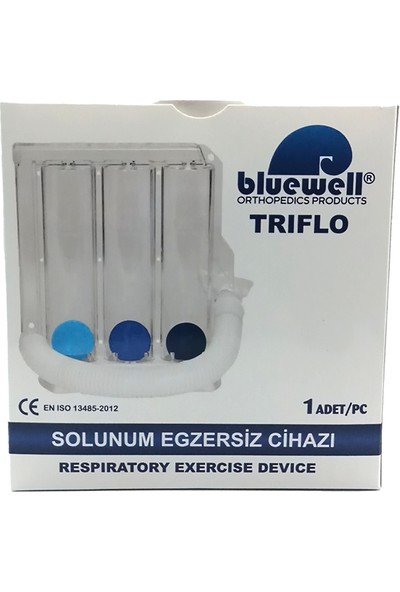 Bluewell Solunum Egzersiz Cihazı Triflo 3 Top