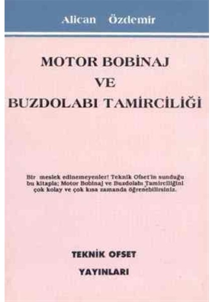 Motor Bobinaj ve Buzdolabı Tamirciliği - Alican Özdemir