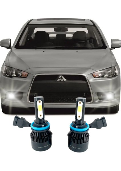 Fardoktoru Mıtsubıshı Lancer LED Sis Farı Ampulü H11 Duo