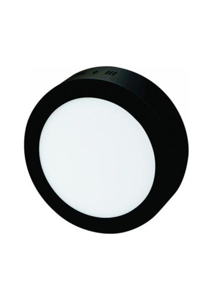 Ct 5233 Siyah Kasa Cata 18 W Sıva Üstü LED Spot Armatür Beyaz Işık 6400K