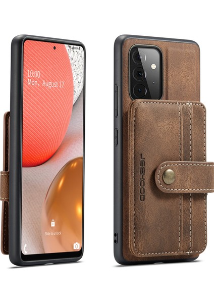 Rfıd Telefon Kılıfı Samsung Galaxy A72 5g / 4g Brown Için