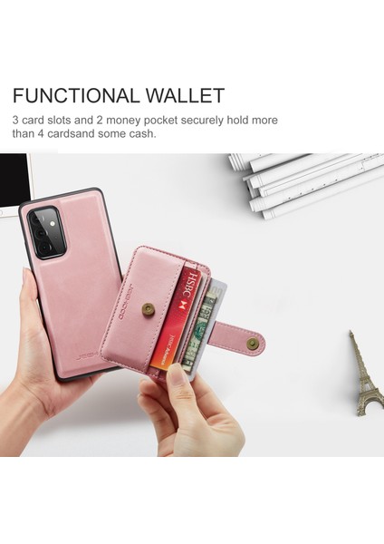 Rfıd Telefon Kılıfı Samsung Galaxy A72 5g / 4g Pink Için fırsatları