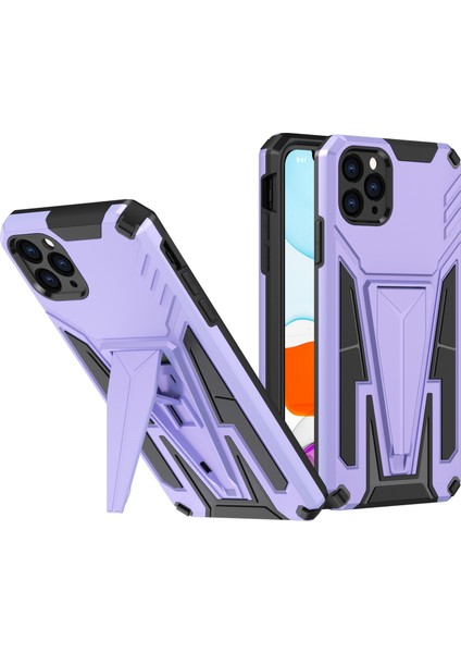 Süper V Zırh Pc + Tpu Kılıf iphone 11 Pro Siyah Için(Yurt Dışından)