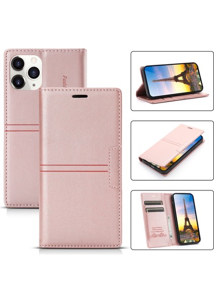 Rüya Manyetik Deri Kılıf iphone 11 Pro Gül Altın fiyatları