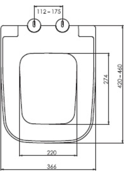 Klozet Kapağı Dolce Duroplast Metal Menteşe modelleri