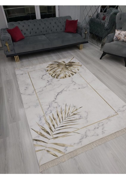 Yıkanabilir Kaymaz Tabanlı Halı Ince Yazlık Dekoratif Salon, Oturma Odası Ve Çocuk Odası Halıları