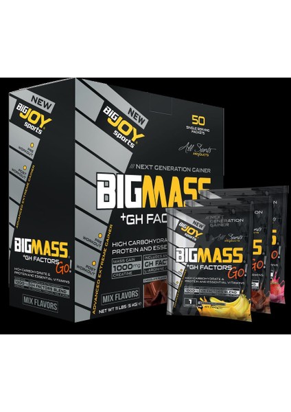 Bigmass Go Gh Factors Mix Aromalı 50 Servis
