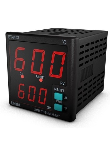 ET4403-230 Dijital On-Off Termostat 48X48MM 230V Ac +%10 -%20 50/60Hz Enda