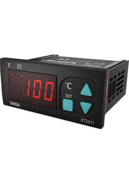 ET2411-230 Dijital On-Off Termostat 77X35MM 230V Ac +%10 -%20 Enda