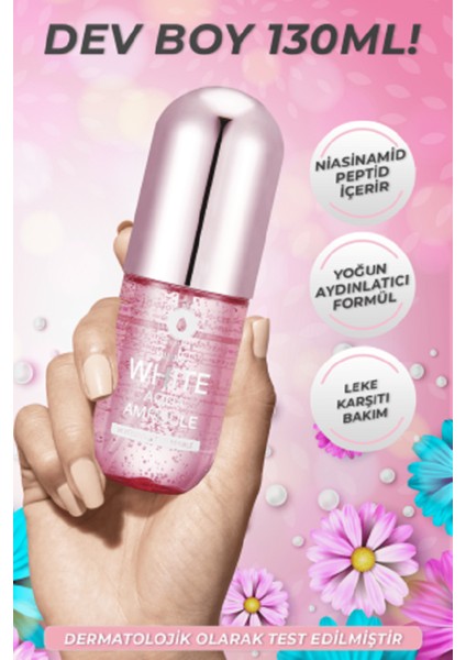 Gıınsu Niasinamid Içeren Leke ve Iz Karşıtı Aydınlatıcı White Aqua Ampoule Cilt Serumu Hızlı Etki Kore Beauty modelleri