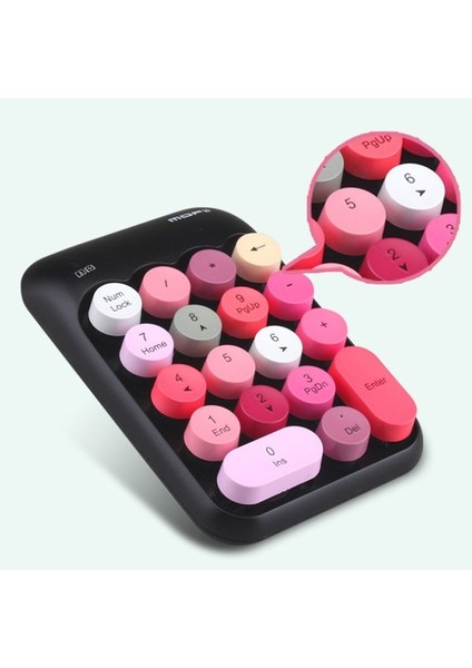 Mofıı X910 2.4g Kablosuz Dijital Klavye - Siyah (Yurt Dışından) fiyatları