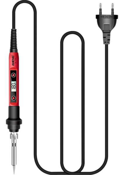 Aneng SL102 Elektrikli Havya Ab Tak Ayarlanabilir Sıcaklık 220V Dijital Ekran Kaynak Aracı Taşınabilir Elektrokoter