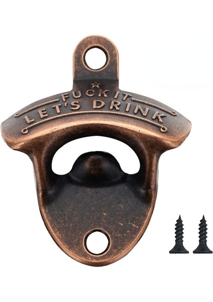 Duvara Monte Edilebilen Tirbuşon - Bronz (Yurt Dışından)