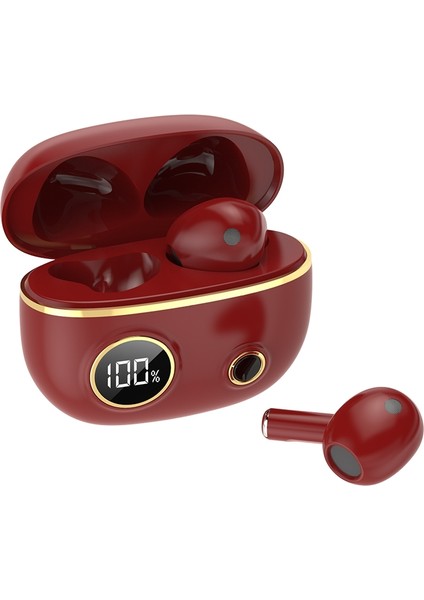 PRO100 9d Stereo Bluetooth Kulaklık Kırmızı (Yurt Dışından)