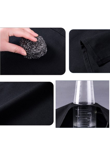 Şef Çalışma Önlüğü Erkekler Kadınlar Için Cepler ile Moda Tuval Su Geçirmez Önlük Mutfak Cafe Erkek Barbekü Catering Kadın Workwear Önlük (Yurt Dışından) modelleri
