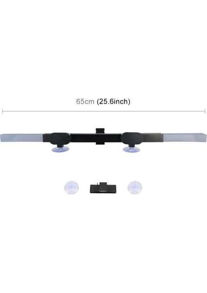 Vakumlı Geri Çekilebilir Araç İçi Güneşlik - Gri (Yurt Dışından)