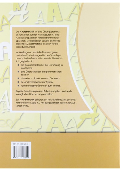 A Grammatik A1-A2 - Deutsch Als Fremdsprache (Ciltli) modelleri