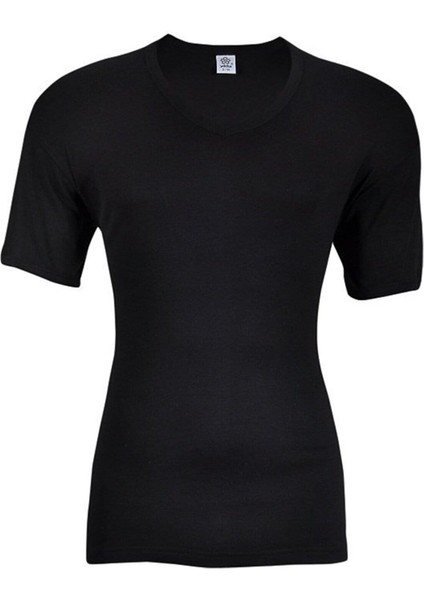 Erkek Ribana V Yaka Body Atlet - 3 Adet