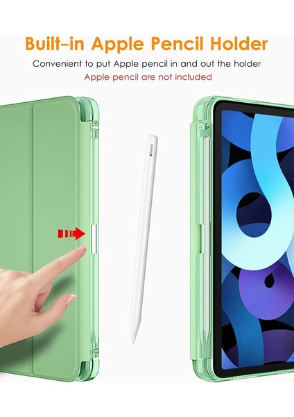 Apple iPad Air 5 10.9 2022 M1 Kılıf Tpu Kalem Bölmeli A2589 A2591 fiyatları