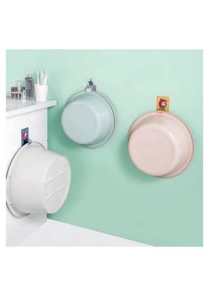 1 Adet Renk Stili Rastgele Duvar Güçlü Kancalar Banyo Depolama Için Kendinden Yapışkanlı Kalıplama Duvara Monte Çok Fonksiyonlu Lavabo Rafı Duvarda Temizlikçi (Yurt Dışından)