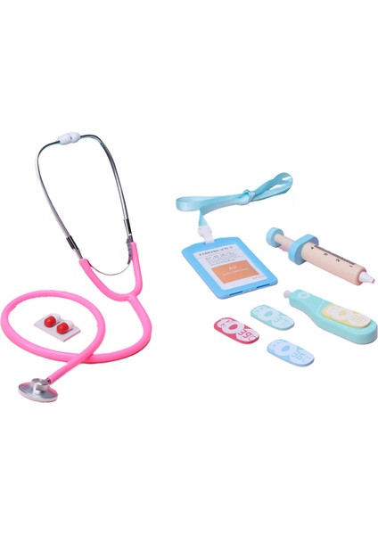 5 Adet Mini Doktor Oyuncak Seti - Pembe (Yurt Dışından) modelleri