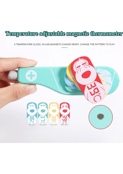 5 Adet Mini Doktor Oyuncak Seti - Pembe (Yurt Dışından) indirimleri