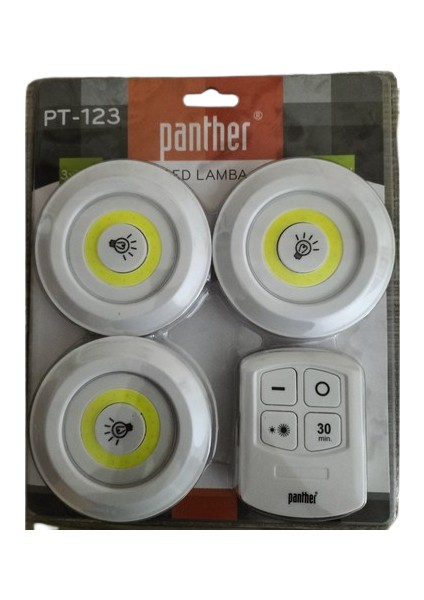 PT-123 Kumandalı LED Lamba Seti