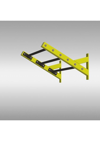 Power Kafes Rack Pull Up Monkey Bar Merdiven Eklentisi
