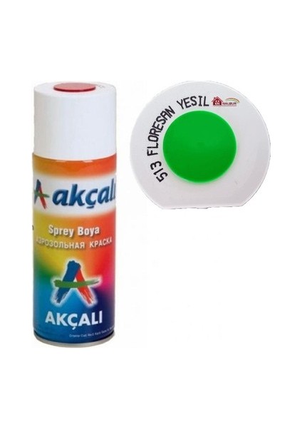 Sprey Boya Floresan Yeşil 400 ml