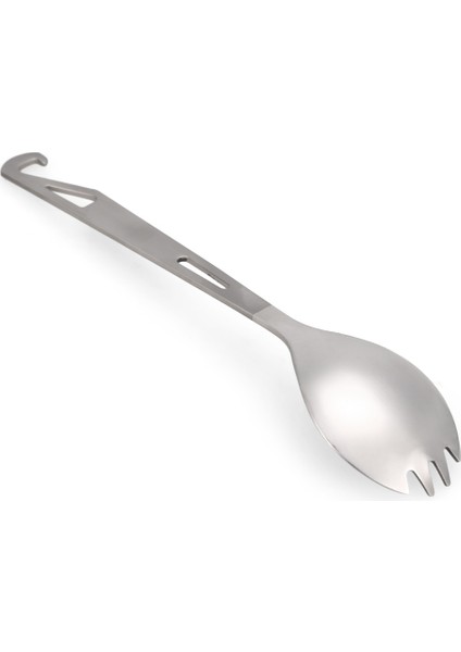 Yarım Cilalı Titanyum Spork Şişe Açacağı ile (Yurt Dışından)