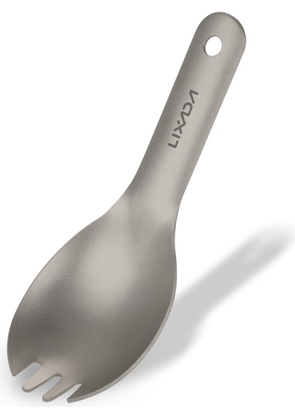 Kısa Saplı Titanyum Spork Ultralight Çocuk Bebek (Yurt Dışından)