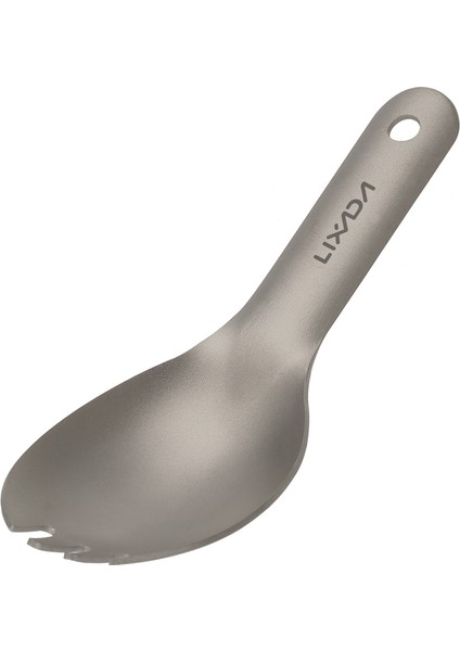 Kısa Saplı Titanyum Spork Ultralight Çocuk Bebek (Yurt Dışından)