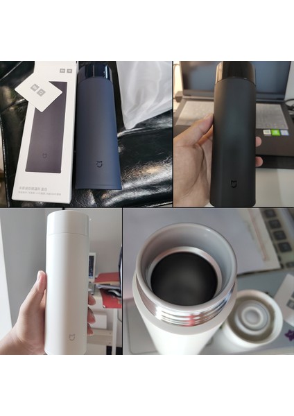 Mijia 350 ML Paslanmaz Çelik Termos - Siyah (Yurt Dışından)