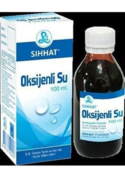 OKSİJENLİ SU 100 CC