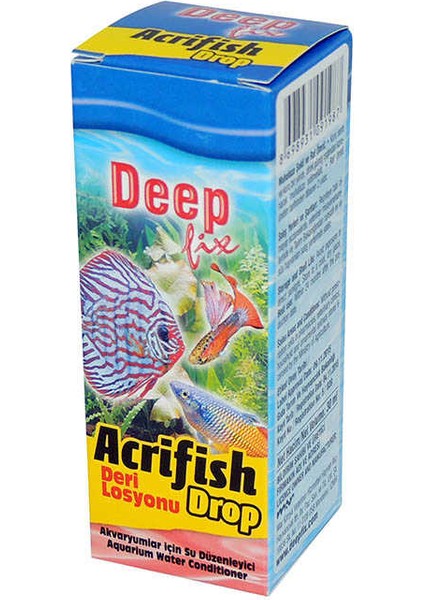 Fix Acrifish Drop Parazit ve Mantar Giderici Losyon 30 ml