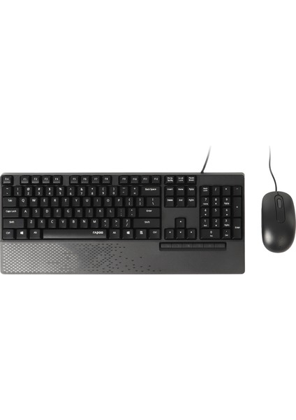 NX2000,USB Kablolu Ergonomik Q Türkçe Klavye ile Optik Mouse Set